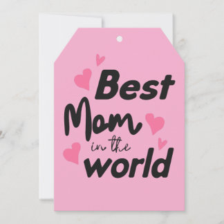 Cartes Pour Fêtes Annuelles Meilleure Maman du Monde : Collection Fête des Mèr