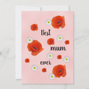 Cartes Pour Fêtes Annuelles Meilleure maman - jour des mères