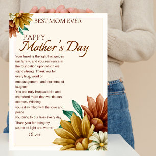 Cartes Pour Fêtes Annuelles Meilleure maman Toujours élégante fête de mère heu