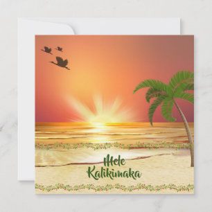 Cartes Pour Fêtes Annuelles Mele Kalikimaka