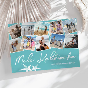 Cartes Pour Fêtes Annuelles Mele Kalikimaka 10 Photo Collage