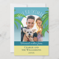 Mele Kalikimaka Palm Photo