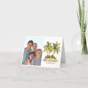 Cartes Pour Fêtes Annuelles Mele Kalikimaka Photo Noël hawaïen