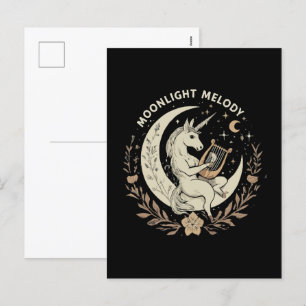 Cartes Pour Fêtes Annuelles Mélodie Lune