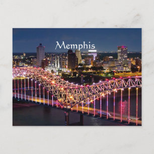 Cartes Pour Fêtes Annuelles Memphis, Tennessee Personnalisé