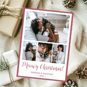Cartes Pour Fêtes Annuelles Meowy Christmas 4 Photo