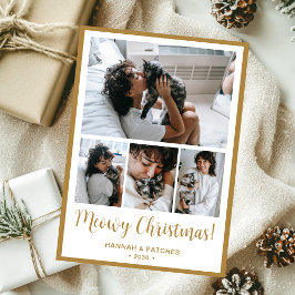 Cartes Pour Fêtes Annuelles Meowy Christmas 4 Photo