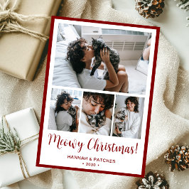 Cartes Pour Fêtes Annuelles Meowy Christmas 4 Photo