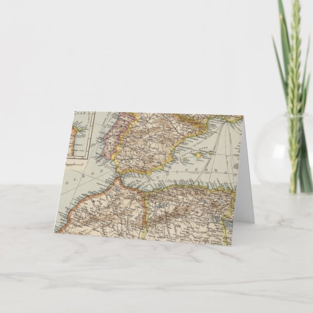 Cartes Pour Fêtes Annuelles Mer Méditerranée W (Devant)