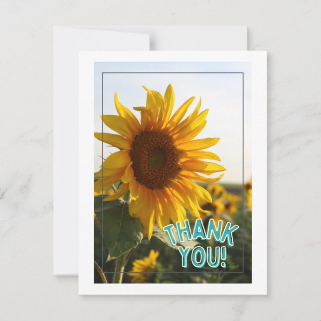 Cartes Pour Fêtes Annuelles Merci (Devant)