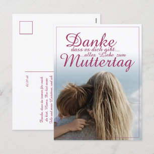 Cartes Pour Fêtes Annuelles Merci d'exister - Fête des Mères tout l'amour pour