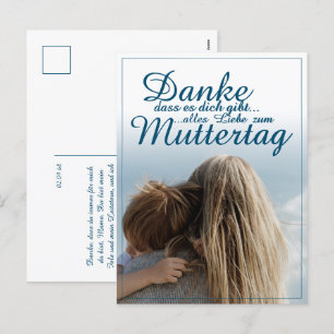 Cartes Pour Fêtes Annuelles Merci d'exister - Fête des Mères tout l'amour pour