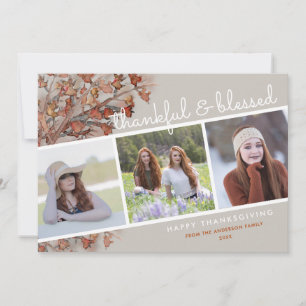 Cartes Pour Fêtes Annuelles Merci et béni   3 Bon thanksgiving photos