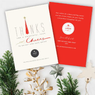 Cartes Pour Fêtes Annuelles Merci Et Bravo Tall Tree Entreprise Hol