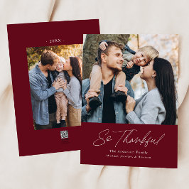 Cartes Pour Fêtes Annuelles Merci Merlot 2 Photo Thanksgiving