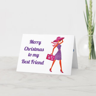CARTES POUR FÊTES ANNUELLES MERCI NOËL À MON MEILLEUR AMI
