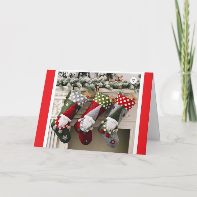 Cartes Pour Fêtes Annuelles "MERCI NOËL" à "VOUS" (Devant)