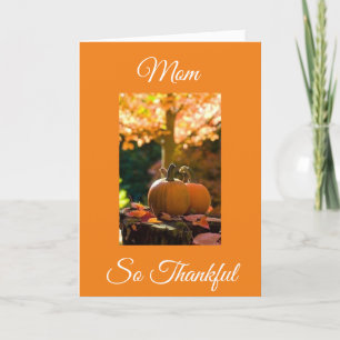 CARTES POUR FÊTES ANNUELLES MERCI POUR VOUS **MOM** & AMOUR QUE VOUS DONNEZ