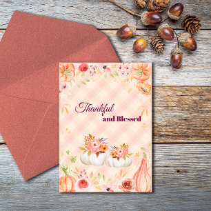 Cartes Pour Fêtes Annuelles Merci Thanksgiving Personnaliser d'automne