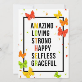 Cartes Pour Fêtes Annuelles Mère