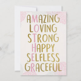 Cartes Pour Fêtes Annuelles Mère incroyable