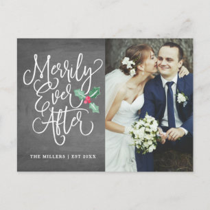 Cartes Pour Fêtes Annuelles Merrilly Jamais Après Le Merci De Photo Des Fêtes