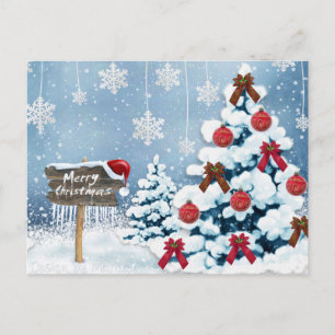 Cartes Pour Fêtes Annuelles Merry Chrismas