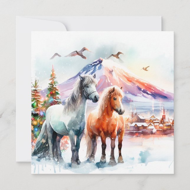 Cartes Pour Fêtes Annuelles Merry Christmas (Devant)