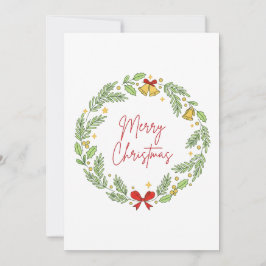 Cartes Pour Fêtes Annuelles Merry Christmas