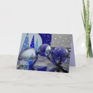 Cartes Pour Fêtes Annuelles Merry christmas 3d card