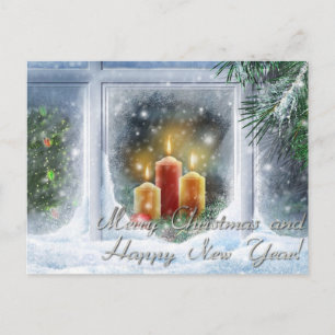 Cartes Pour Fêtes Annuelles merry christmas and happy new year