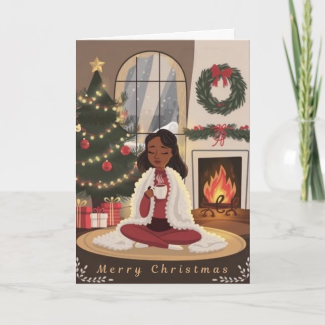Cartes Pour Fêtes Annuelles Merry Christmas Card (Devant)