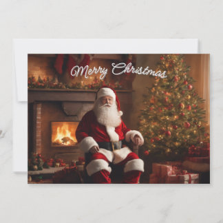 Cartes Pour Fêtes Annuelles Merry Christmas Card – Elegant & Festive