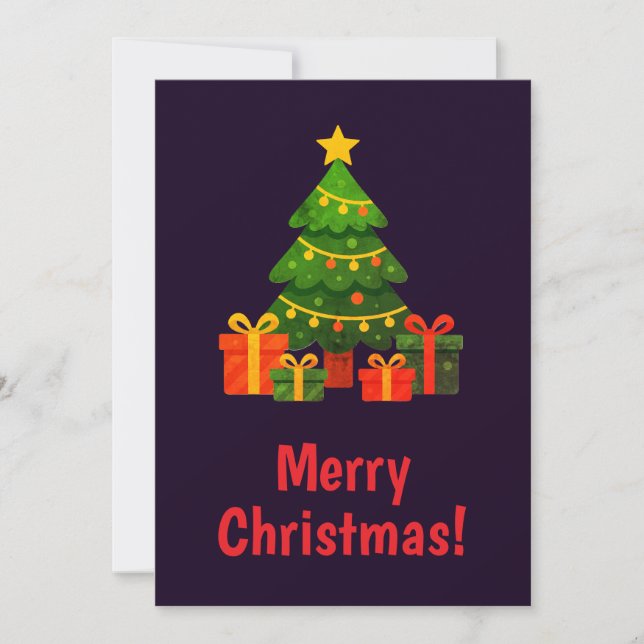 Cartes Pour Fêtes Annuelles Merry Christmas cards (Devant)