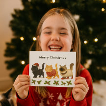 Merry Christmas Cat Lover / Cute Cats 