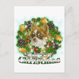 Cartes Pour Fêtes Annuelles Merry Christmas Chihuahua