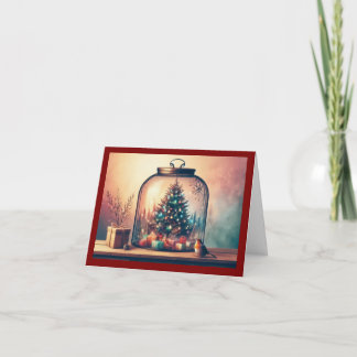 Cartes Pour Fêtes Annuelles Merry Christmas Folded Card