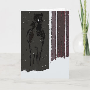 Cartes Pour Fêtes Annuelles Merry Christmas from our stable to yours