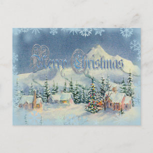 Cartes Pour Fêtes Annuelles MERRY CHRISTMAS MAISONS par SHARON SHARPE