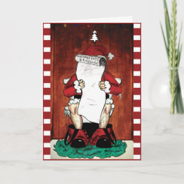 Cartes Pour Fêtes Annuelles Merry Christmas ! (Santa's List)
