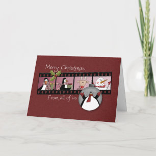 Cartes Pour Fêtes Annuelles Merry Chritmas