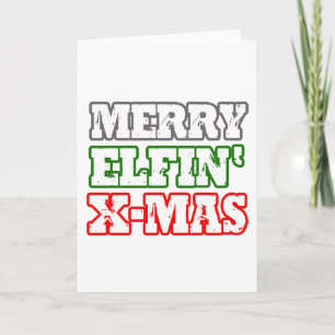 Cartes Pour Fêtes Annuelles MERRY ELFIN XMAS -.png