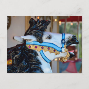 Cartes Pour Fêtes Annuelles Merry-Go-Round horse