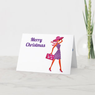 CARTES POUR FÊTES ANNUELLES MERRY NOËL ***À UNE DAME SPÉCIALE***