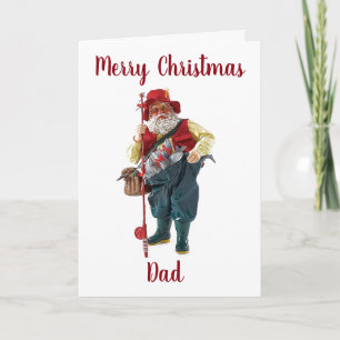 CARTES POUR FÊTES ANNUELLES MERRY NOËL **DAD**