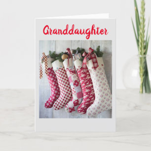 CARTES POUR FÊTES ANNUELLES MERRY NOËL **GRAND-FILLE*** AVEC AMOUR