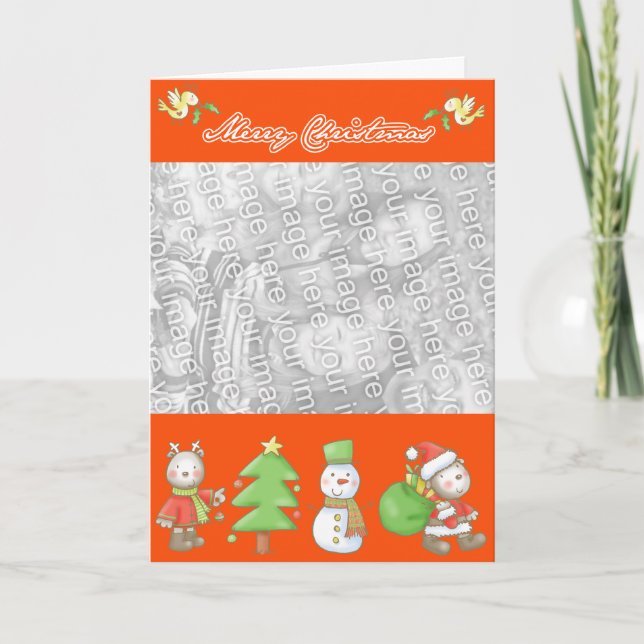 Cartes Pour Fêtes Annuelles merrynoël (Devant)