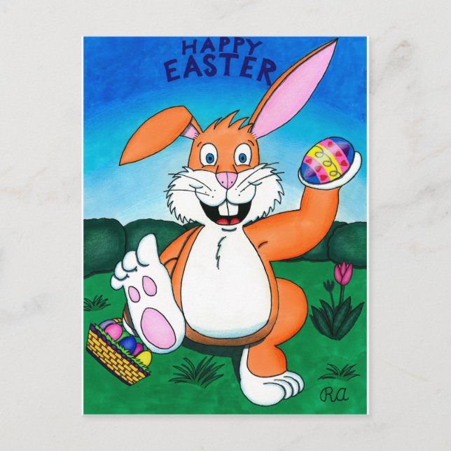 Cartes Pour Fêtes Annuelles Merveille de Pâques (Devant)