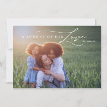 Merveilles modernes de son amour Noël religieux
