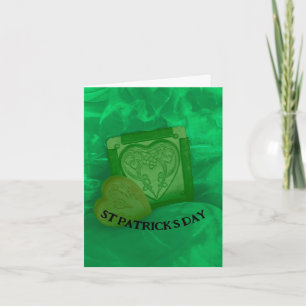 Cartes Pour Fêtes Annuelles Message de la Saint-Patrick. Bonne chance. Salutat